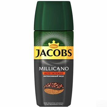 Кофе растворимый JACOBS "Millicano" ALTO INTENSO 6*1 90г.