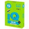Бумага IQ color, А4, 160 г/м2, 250 л., интенсив зеленая, MA42