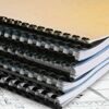 Пружины пластиковые для переплета, 19 мм (для сшивания 121-150 л.), черные, BRAUBERG, 530924