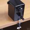 Точилка механическая BRAUBERG "Black Jack", металлический механизм, цвет чёрный, 222516