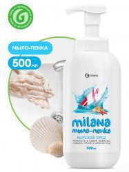 Жидкое мыло "Milana мыло-пенка морской бриз" (флакон 500 мл)