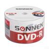 Диски DVD-R SONNEN 4,7 Gb 16x Bulk, КОМПЛЕКТ 50 шт., 512574
